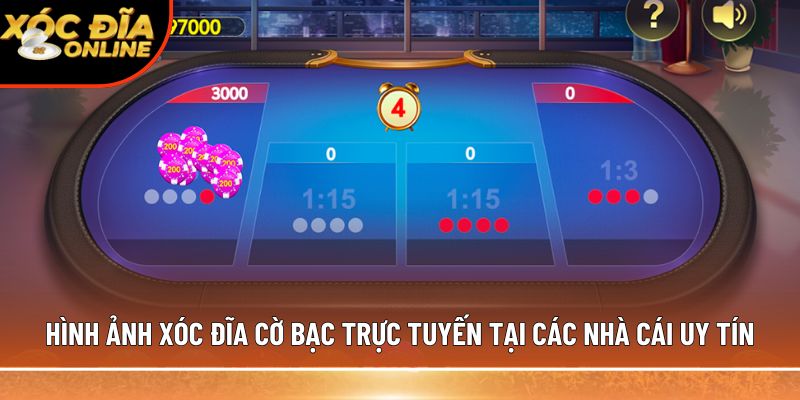 Hình ảnh xóc đĩa cờ bạc trực tuyến