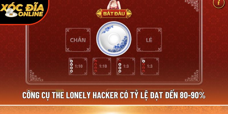 Công cụ the lonely hacker có tỷ lệ đạt đến 80-90%